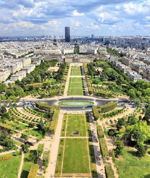 Panoramic views of Paris