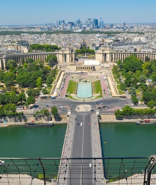 View of the Pont d’Iéna